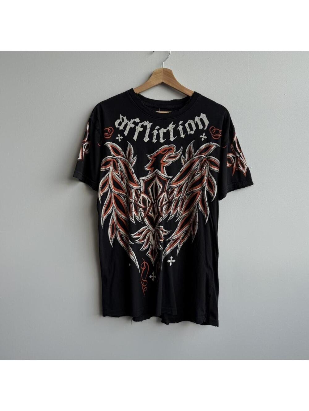 Y2K affliction shirt (0216)